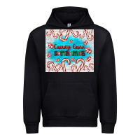 Black candy cane Christmas Urban Hoodie - AdoDesignShop