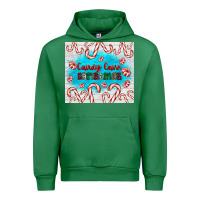 Emerald candy cane Christmas Urban Hoodie - AdoDesignShop