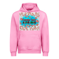 Fuchsia Pink candy cane Christmas Urban Hoodie - AdoDesignShop