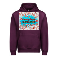 Mauve Wine candy cane Christmas Urban Hoodie - AdoDesignShop