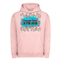 Pigment Salmon candy cane Christmas Urban Hoodie - AdoDesignShop