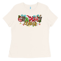 Bone Grammy Claus Ladies Tee - texasbilliewilder