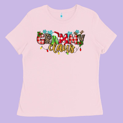 Grammy Claus Ladies Tee Designed By Texasbilliewilder