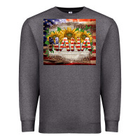 Charcoal Heather patriotic nana Premium Sweatshirt - BarkalooDesign