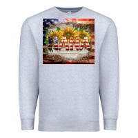 Heather Grey patriotic nana Premium Sweatshirt - BarkalooDesign
