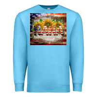 Ocean Blue patriotic nana Premium Sweatshirt - BarkalooDesign