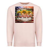 Pale Pink patriotic nana Premium Sweatshirt - BarkalooDesign