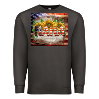 Smoke patriotic nana Premium Sweatshirt - BarkalooDesign