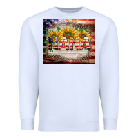 White patriotic nana Premium Sweatshirt - BarkalooDesign