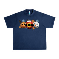 Navy christmas Urban Heavy Tee - CowGirlArtShop