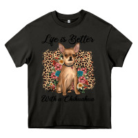 Asphalt life is better with a chihuahua Heavy Core Tee - JahusDesignShop