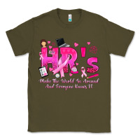 Army Green breast cancer hr human resources Classic Tee - texasbilliewilder