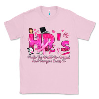 Bubblegum Pink breast cancer hr human resources Classic Tee - texasbilliewilder