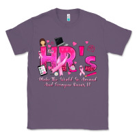 Lavender breast cancer hr human resources Classic Tee - texasbilliewilder