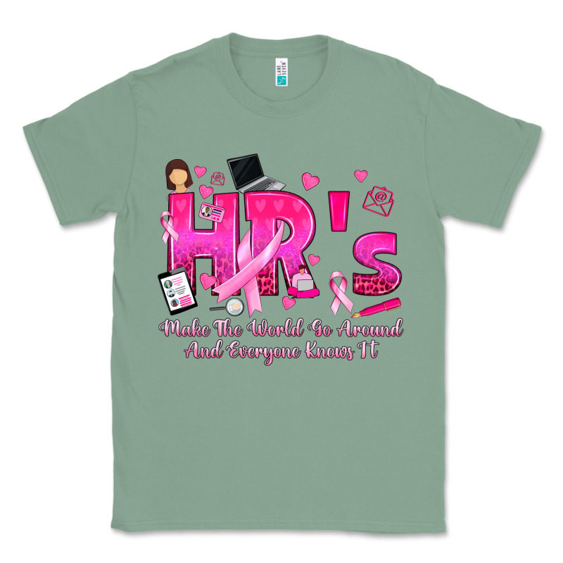 Breast Cancer Hr Human Resources Classic Tee by texasbilliewilder | Teevron
