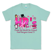 Seafoam breast cancer hr human resources Classic Tee - texasbilliewilder