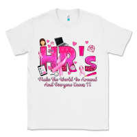 White breast cancer hr human resources Classic Tee - texasbilliewilder