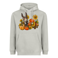 Moon Dust donkey sunflower and pumpkin farm Heavyweight Hoodie - BarkalooDesign
