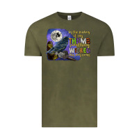 Vintage Olive something wicked this way comes Vintage Tee - CowGirlArtShop
