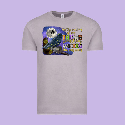 Something Wicked This Way Comes Vintage Tee Designed By Cowgirlartshop