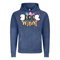 Vintage Denim Easter Dog Mom Easter Day Vintage Hoodie - CowGirlArtShop