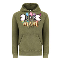 Vintage Olive Easter Dog Mom Easter Day Vintage Hoodie - CowGirlArtShop
