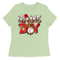 Matcha Game day Baseball Ladies Tee - NancyCooperArtShop