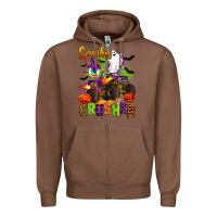Spooky Cruhser With Monster Truck Zipper Hoodie | Teevron
