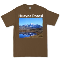 Cacao Bolivia Huayna Potosi Mountain Andes Art Premium Tee - trangStudio