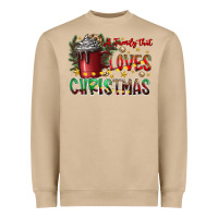 Mushroom afamilytloveschristmas Heavyweight Sweatshirt - CowhideDigitalArt