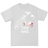 Dove Grey stay woke freddy krueger Premium Tee - trangStudio