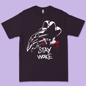 Stay Woke Freddy Krueger Premium Tee Designed By Trangstudio