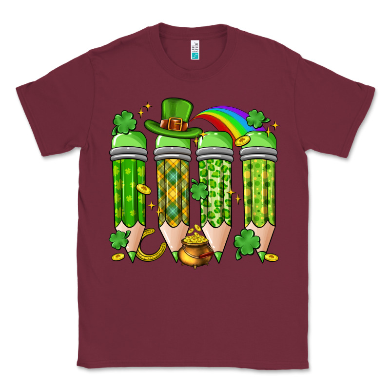 St. Patrick's Day Teacher Pencils Classic Tee by Artiststas | Teevron
