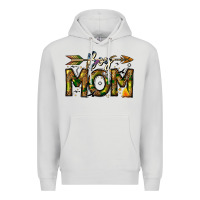 Dove Grey Boy Mom Premium Hoodie - CowhideDigitalArt