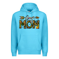 Ocean Blue Boy Mom Premium Hoodie - CowhideDigitalArt
