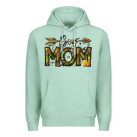 Seafoam Boy Mom Premium Hoodie - CowhideDigitalArt