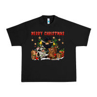 Black merry christmas Urban Heavy Tee - CowGirlArtShop