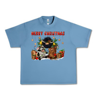 Pebble Blue merry christmas Urban Heavy Tee - CowGirlArtShop