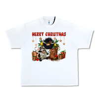 White merry christmas Urban Heavy Tee - CowGirlArtShop
