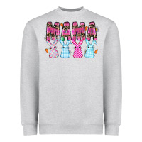 Heather Grey Easter Day Mamaa Heavyweight Sweatshirt - CowhideDigitalArt