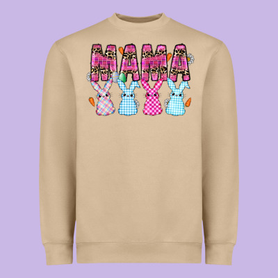 Easter Day Mamaa Heavyweight Sweatshirt Designed By Cowhidedigitalart