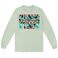 Matcha Summer Time Cowhide Serape Long Sleeve Tee - CowCowDesign