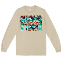 Mushroom Summer Time Cowhide Serape Long Sleeve Tee - CowCowDesign