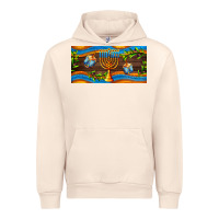 Sandshell hanukkah with candlestick Urban Hoodie - AdoDesignShop
