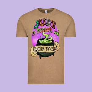Just A Bunch Of Hocus Pocus Vintage Tee Designed By Cowgirlartshop