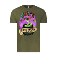 Vintage Olive just a bunch of hocus pocus Vintage Tee - CowGirlArtShop