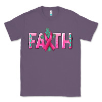 Lavender Cancer Faith with gemstone Classic Tee - NancyCooperArtShop