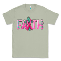 Matcha Cancer Faith with gemstone Classic Tee - NancyCooperArtShop