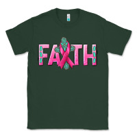 Sports Green Cancer Faith with gemstone Classic Tee - NancyCooperArtShop