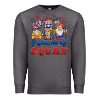 Charcoal Heather fireworks squad Premium Sweatshirt - BarkalooDesign